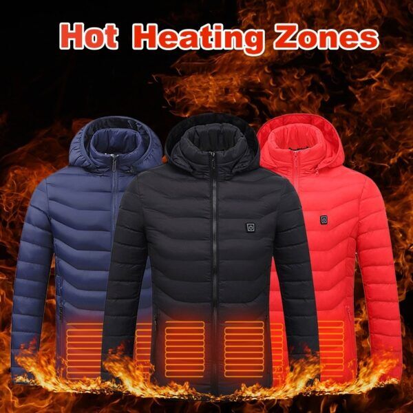 Manteau d'hiver avec chauffage thermique