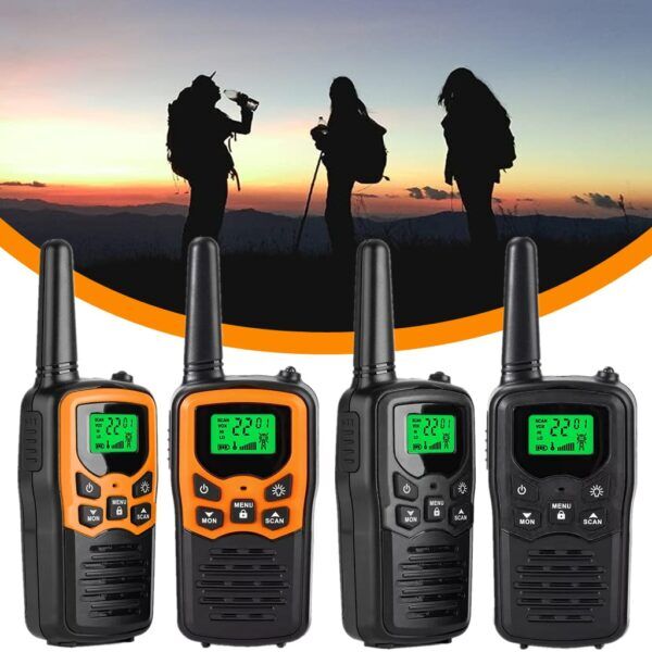 2Pcs Walkie Talkies Electronique